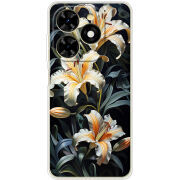 Чехол BoxFace Tecno Spark 20C Сяйво цвіту ночі