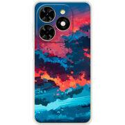 Чехол BoxFace Tecno Spark 20C Thunderclouds