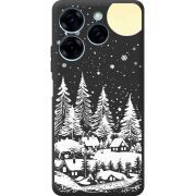 Черный чехол BoxFace Tecno Spark 20 Pro 