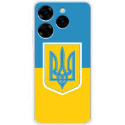 Чехол BoxFace Tecno Spark 20 Pro Герб України