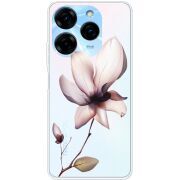 Прозрачный чехол BoxFace Tecno Spark 20 Pro Magnolia