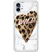 Прозрачный чехол BoxFace Nothing Phone (1) Wild Love