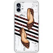 Прозрачный чехол BoxFace Nothing Phone (1) Love Beauty