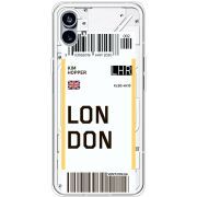 Прозрачный чехол BoxFace Nothing Phone (1) Ticket London