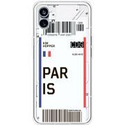 Прозрачный чехол BoxFace Nothing Phone (1) Ticket Paris
