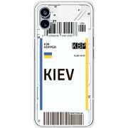 Прозрачный чехол BoxFace Nothing Phone (1) Ticket Kiev