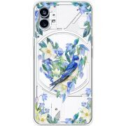 Прозрачный чехол BoxFace Nothing Phone (1) Spring Bird
