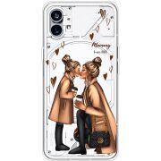 Прозрачный чехол BoxFace Nothing Phone (1) Mommy Is My BFF
