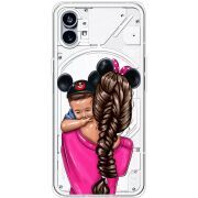 Прозрачный чехол BoxFace Nothing Phone (1) Mouse Mommy