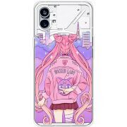 Прозрачный чехол BoxFace Nothing Phone (1) Wiked Lady