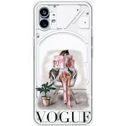 Прозрачный чехол BoxFace Nothing Phone (1) VOGUE