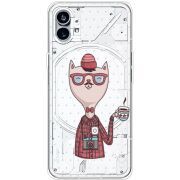Прозрачный чехол BoxFace Nothing Phone (1) Good Morning