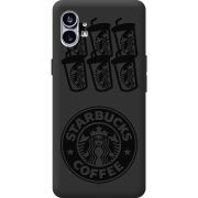 Черный чехол BoxFace Nothing Phone (1) Black Coffee