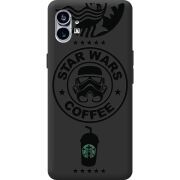 Черный чехол BoxFace Nothing Phone (1) Dark Coffee