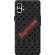 Черный чехол BoxFace Nothing Phone (1) Style S