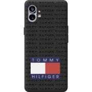Черный чехол BoxFace Nothing Phone (1) Tommy Print