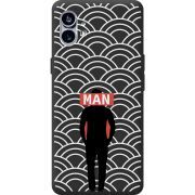 Черный чехол BoxFace Nothing Phone (1) Man Pattern