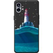 Черный чехол BoxFace Nothing Phone (1) Lighthouse