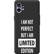 Черный чехол BoxFace Nothing Phone (1) Limited Edition