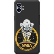 Черный чехол BoxFace Nothing Phone (1) NASA Spaceship