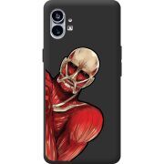 Черный чехол BoxFace Nothing Phone (1) Титан