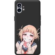 Черный чехол BoxFace Nothing Phone (1) Himiko Toga Smile