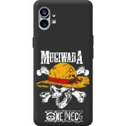 Черный чехол BoxFace Nothing Phone (1) One Piece Большой куш