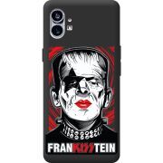 Черный чехол BoxFace Nothing Phone (1) Frankisstein