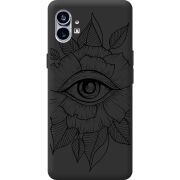 Черный чехол BoxFace Nothing Phone (1) Eye