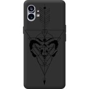 Черный чехол BoxFace Nothing Phone (1) 