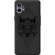 Черный чехол BoxFace Nothing Phone (1) 
