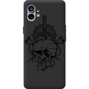 Черный чехол BoxFace Nothing Phone (1) 