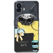 Прозрачный чехол BoxFace Nothing Phone (2) Fashion Pug