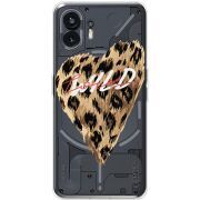 Прозрачный чехол BoxFace Nothing Phone (2) Wild Love