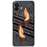 Прозрачный чехол BoxFace Nothing Phone (2) Love Beauty