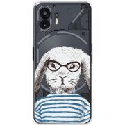 Прозрачный чехол BoxFace Nothing Phone (2) MR. Rabbit