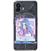 Прозрачный чехол BoxFace Nothing Phone (2) The Sakuras Will Cry For You