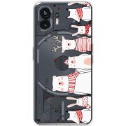 Прозрачный чехол BoxFace Nothing Phone (2) The Friendly Beasts