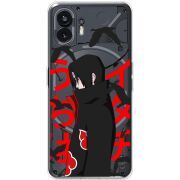Прозрачный чехол BoxFace Nothing Phone (2) Учиха Итачи