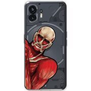 Прозрачный чехол BoxFace Nothing Phone (2) Титан