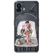 Прозрачный чехол BoxFace Nothing Phone (2) VOGUE