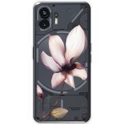 Прозрачный чехол BoxFace Nothing Phone (2) Magnolia