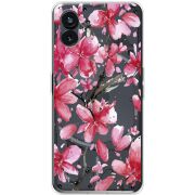 Прозрачный чехол BoxFace Nothing Phone (2) Pink Magnolia