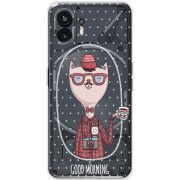 Прозрачный чехол BoxFace Nothing Phone (2) Good Morning