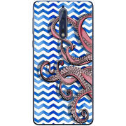 Чехол Uprint Nokia 8 Sea Tentacles