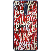Чехол Uprint Nokia 8 Love Graffiti