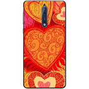 Чехол Uprint Nokia 8 Warm Hearts