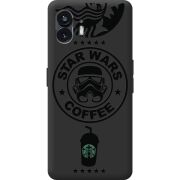Черный чехол BoxFace Nothing Phone (2) Dark Coffee