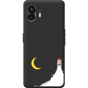 Черный чехол BoxFace Nothing Phone (2) Meet The Stars