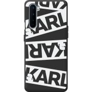 Черный чехол BoxFace OnePlus Nord White Karl